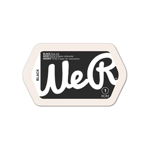 We R - Black Dye Ink Pad
