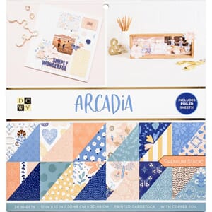 DCWV - Arcadia 12x12 Inch Paper Stack