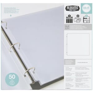 We R Memory Keepers: Full Page Ring Photo Sleeves, 12x12