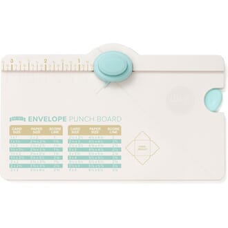 We R Memory Keepers: Mini Envelope Punch Board