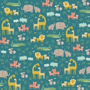 American Crafts: Jungle Adventure - Patterned Cardstock