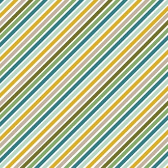 American Crafts: Jungle Stripes - Patterned Cardstock