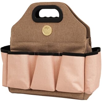 We R Memory Keepers Taupe & Pink Crafter's Tote Bag