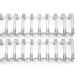 We R: Silver - Cinch Wires 1 inch, 2/Pkg