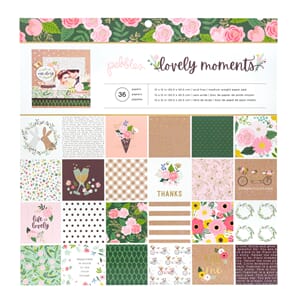 Crate Paper: Lovely Moments Paper Pad, 12x12 inch, 48/Pkg