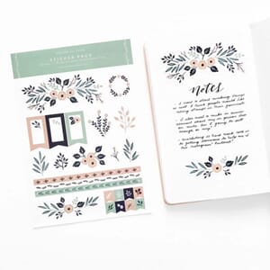 Archer & Olive - Spring Planner Stickers, 2 sheets