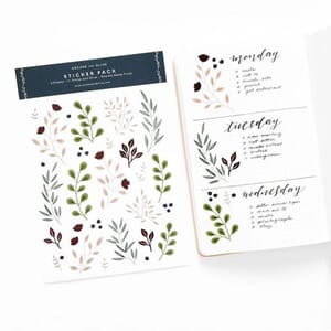 Archer & Olive - Autumn Planner Stickers, 2 sheets