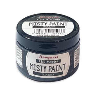Stamperia - Deep Black Art Stories Misty Paint, 150ml