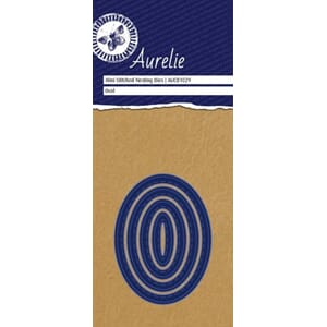 Aurelie - Stitched Oval Mini Nesting Die