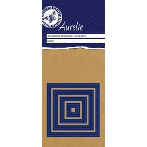 Aurelie - Stitched Square Mini Nesting Die