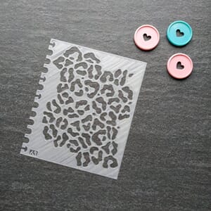 StudioB16 - Leopard print Bullet Journal Planner Stencil