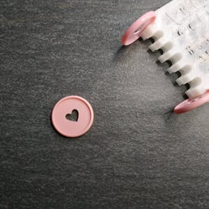 StudioB16 - Pink Storage disk for stencils