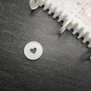 StudioB16 - White Storage disk for stencils