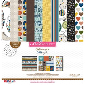 Bella Blvd: Dad Style Collection Kit, 12x12 inch