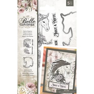 Crafters Companion - Belle Countryside Stamp & Die