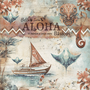 Bella Luna - Aloha Basic 12x12 inch Paper Pack