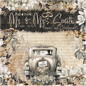 Bella Luna - Mr & Mrs Smith Frames 12x12 Collection