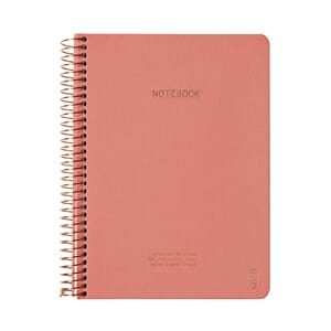 KOZO - Soft Coral Premium Notebook, str A5
