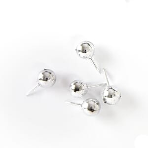 EDGE Kartnåler - Sølvfarget stifter, str 30x20 mm