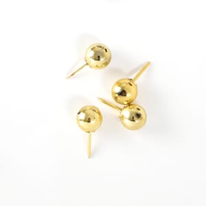 EDGE Kartnåler - Gullfarget stifter, str 30x20 mm