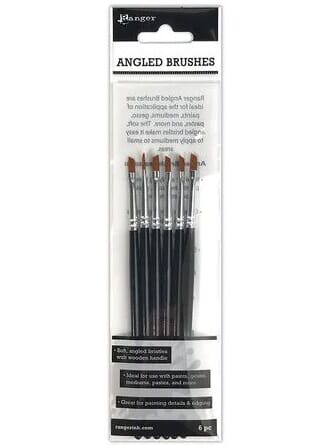 Ranger - Angled Brushes, 6 pensler
