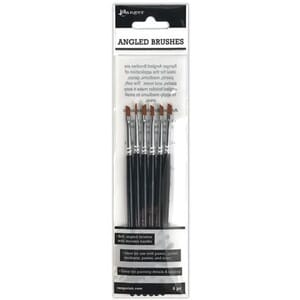 Ranger - Angled Brushes, 6 pensler