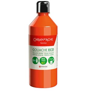 Caran d'Ache: Orange Flou - Gouache ECO liquid, 500 ml