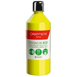 Caran d'Ache: Lemon Yellow Flou - Gouache ECO liquid, 500 ml