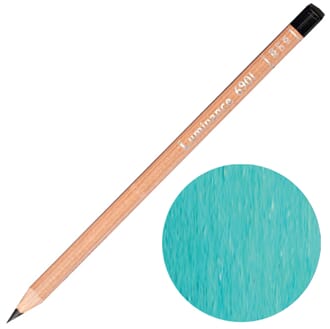 Caran d'Ache: Permanent chrysocolla blue - Luminance