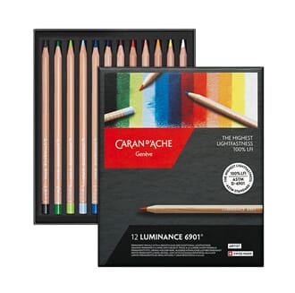 Caran d'ache: Luminance Colour Pencils, 12/Pkg
