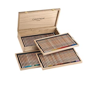 Caran d'ache - Luminance 6901 Wooden Box, 100/Pkg