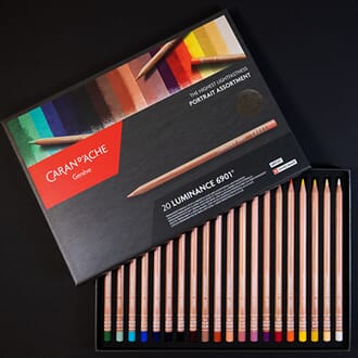 Caran d'ache: PORTRAIT Luminance Colour Pencils, 20/Pkg