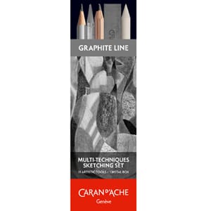 Graphite Line, multi-tech sketch.set, ass. 11 pcs