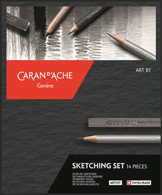 Caran d'Ache: Sketching set, 14/Pkg