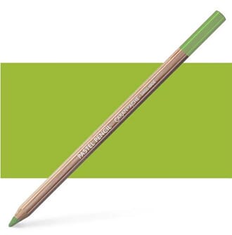 Caran d'Ache: Middle moss green 10% - Pastel Pencil
