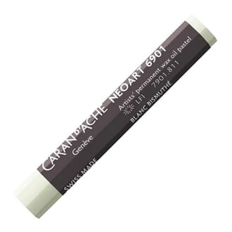 Caran d'Ache: Bismuth White - Neoart 6901 pastell, 1 stk