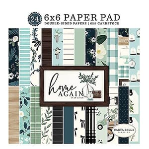Carta Bella - Home Again Paper Pad, 6x6, 24/Pkg