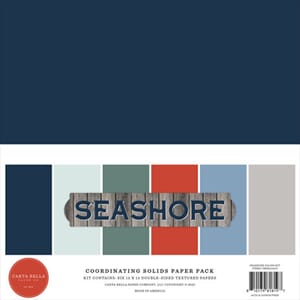 Carta Bella - Seashore Coordination Solids Paper