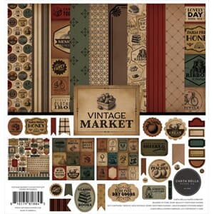 Carta Bella - Vintage Market 12x12 Inch Collection Kit