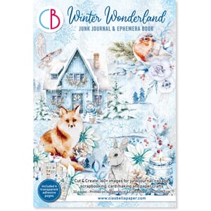 Ciao Bella - Winter Wonderland A4 Junk Journal Ephemera Book