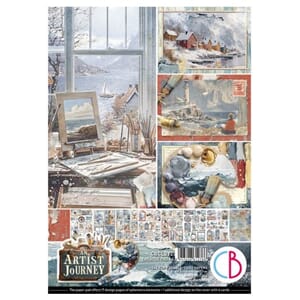 Ciao Bella - An Artist Journey A4 Creative Pad