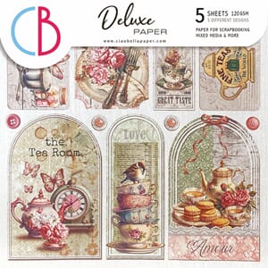 Ciao Bella - Timeless Moments 6x6 Inch Deluxe Paper Silver