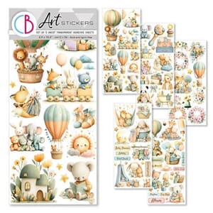 Ciao Bella - Lunibloom Transparent Adhesive Sheets