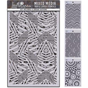 Ciao Bella - Stencil Mix Triple Layer Set #003