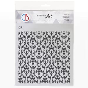 Ciao Bella - Texture Stencil 8x8 Inch Timeless Elegance