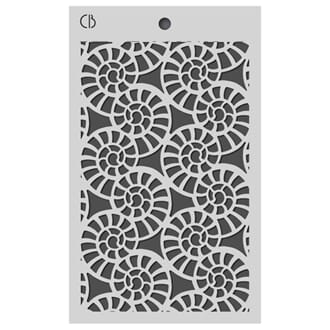 Ciao Bella - Texture Stencil 5x8 Inch Fossil Shell