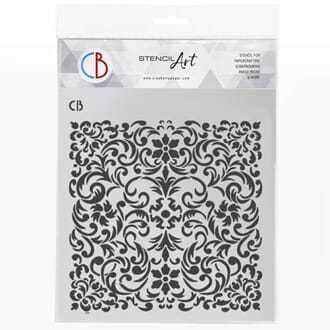 Ciao Bella - Blessing Day 8x8 Inch Texture Stencil Legendary