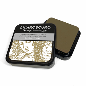 Ciao Bella Chiaroscuro - Gothic Gold Dusty Ink Pad