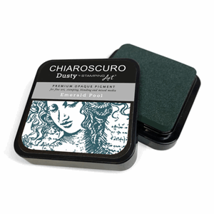 Ciao Bella Chiaroscuro - Emerald Pool Dusty Ink Pad
