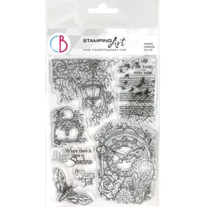 Ciao Bella - The Raven 6x8 Inch Clear Stamps